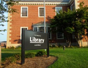 Petworth Library sign