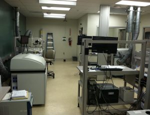 Interior of LabCorp's clinical laboratory