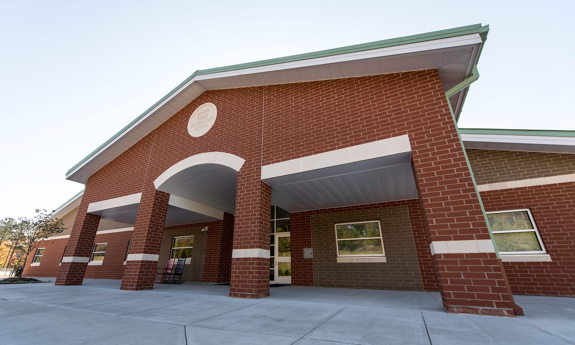 Exterior of Scotts Ridge Elementary School