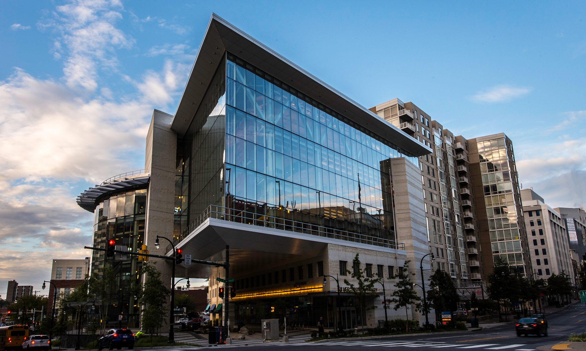 Exterior of Silver Spring Library