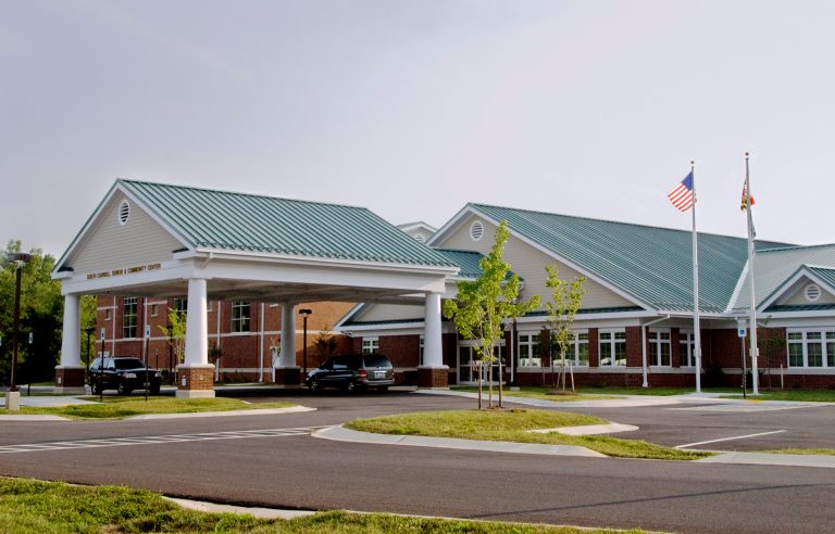 Exterior of South Carroll Senior and Community Center