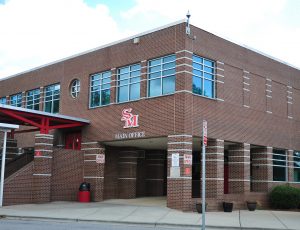 Exterior of South Mecklenburg High School