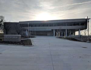 Exterior of UMBC Event Center