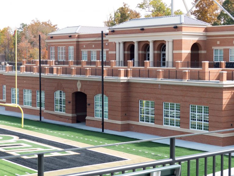Exterior of building at University of North Carolina at Charlotte