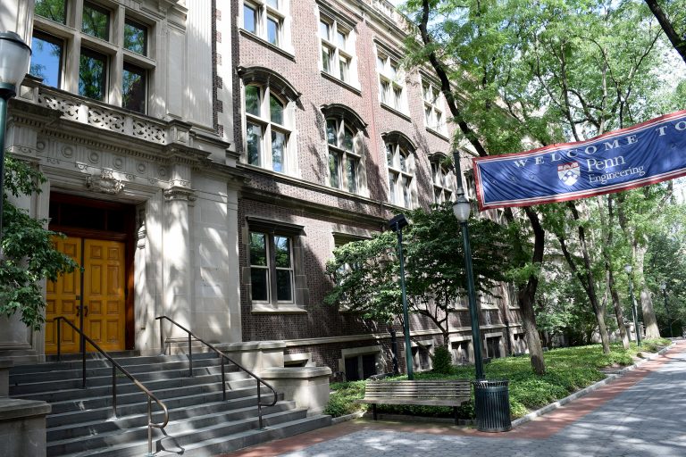 Exterior of UPenn Towne Building