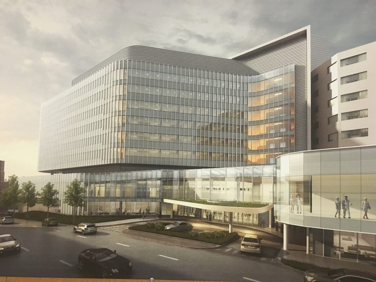 UVA University Hospital expansion rendering