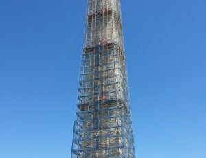 Construction of Washington Monument