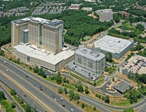 Aerial view of Washington Headquarters Services Integrated Program office