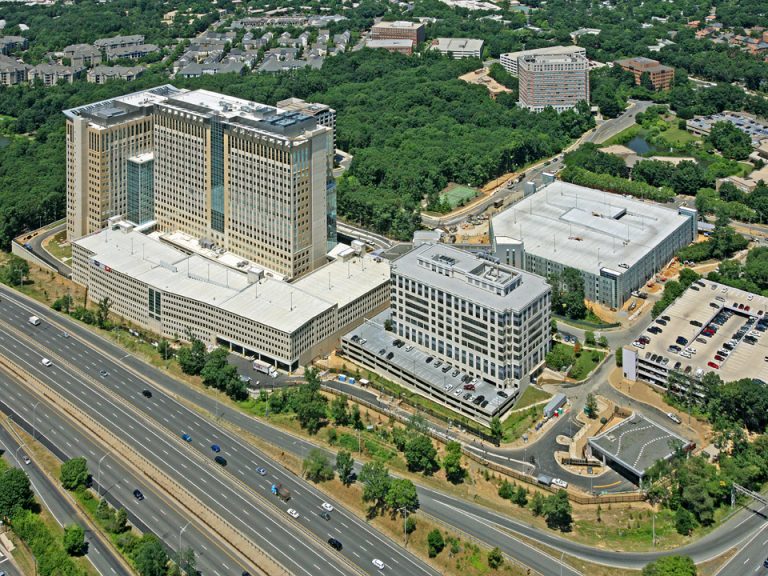 Aerial view of Washington Headquarters Services Integrated Program office