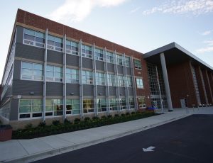 Exterior of Wheaton High School