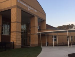 Exterior of Beaverdamn Elementary School