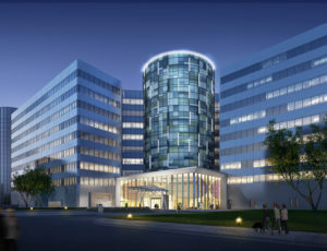 Rendering of Inova Schar Cancer Institute