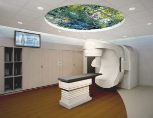 Rendering of Inova Schar Cancer Institute building