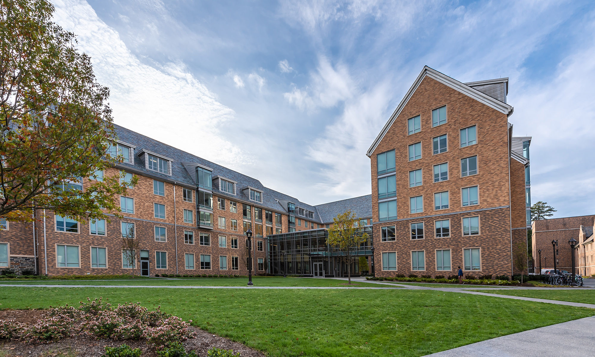 Exterior of Duke Hollows Residence Halls