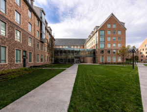 Exterior of Duke Hollows residence halls