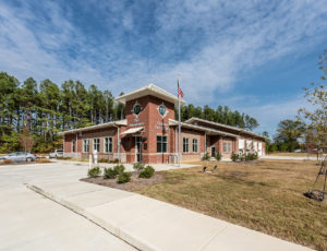 Exterior of Durham Fire Station