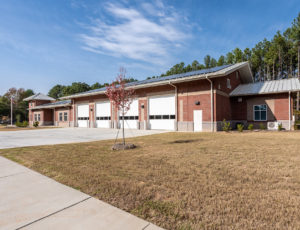 Exterior of Durham Fire Station