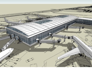 Hawaii Airport Rendering