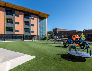 Exterior of Alice West Fleet Elementary School