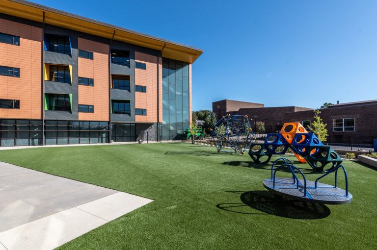 Exterior of Alice West Fleet Elementary School