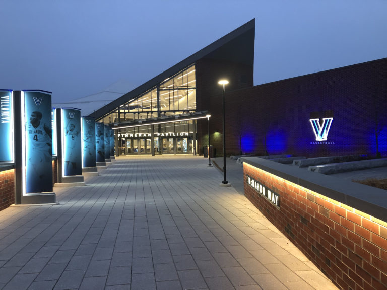 Exterior of Villanova Pavilion