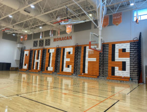 Inside the gym at one of Chesterfield County's public schools