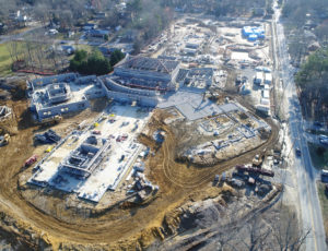 Enon Elementary School under construction