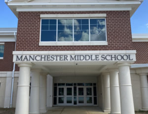 Front of Manchester Middle School
