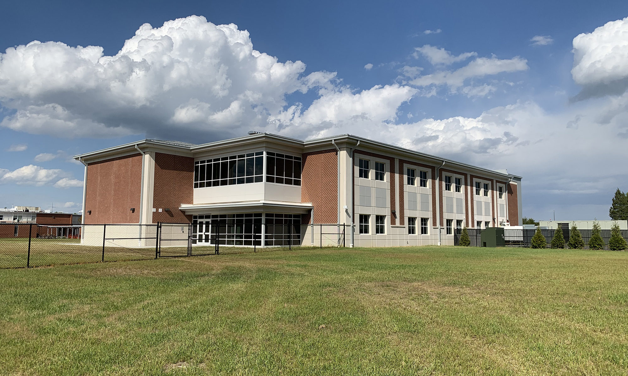 Exterior of Matoaca Middle School