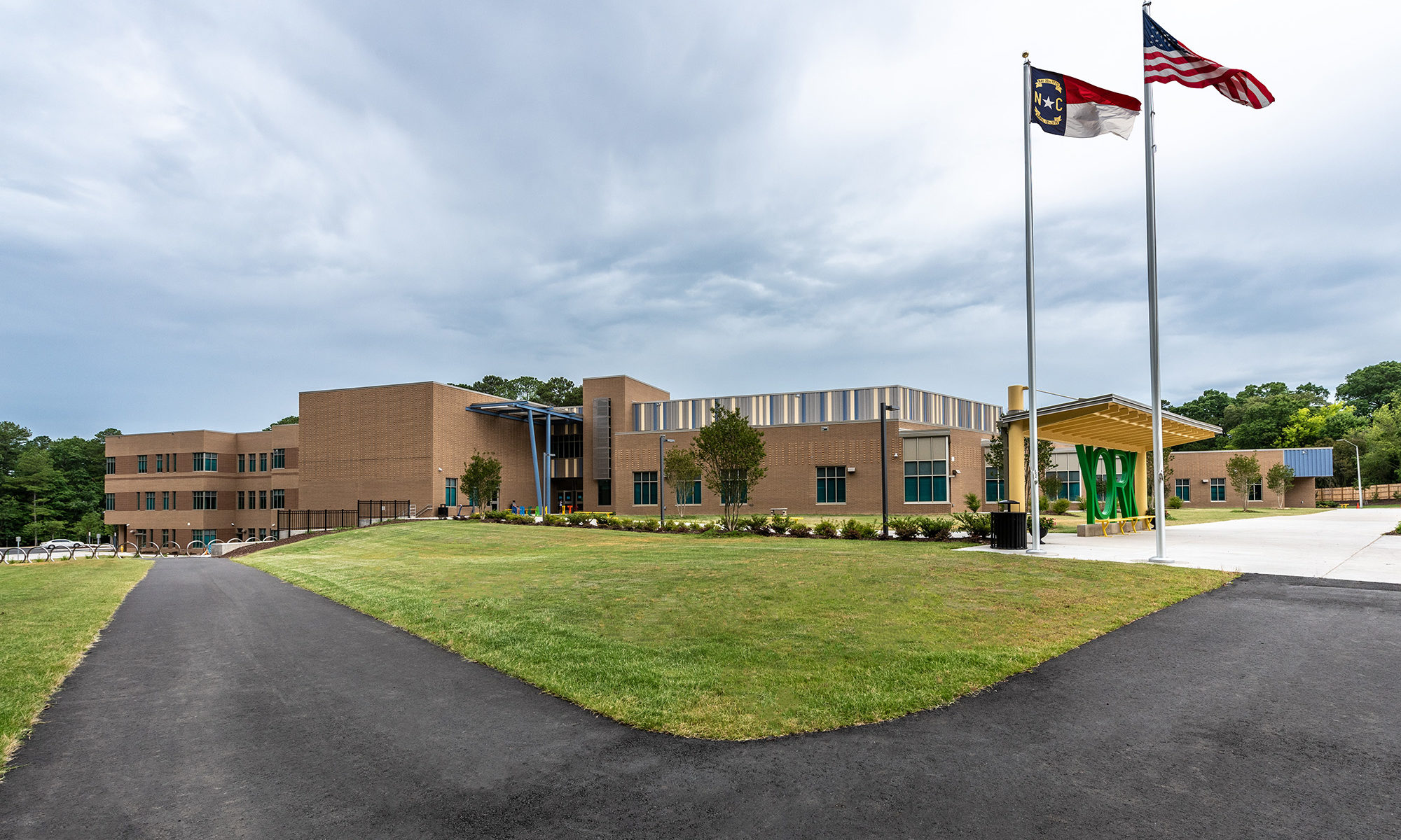 Exterior of York Elementary School