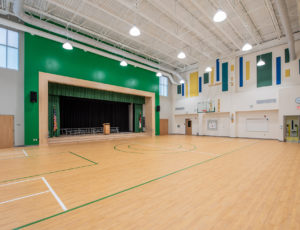 Gym at York Elementary School