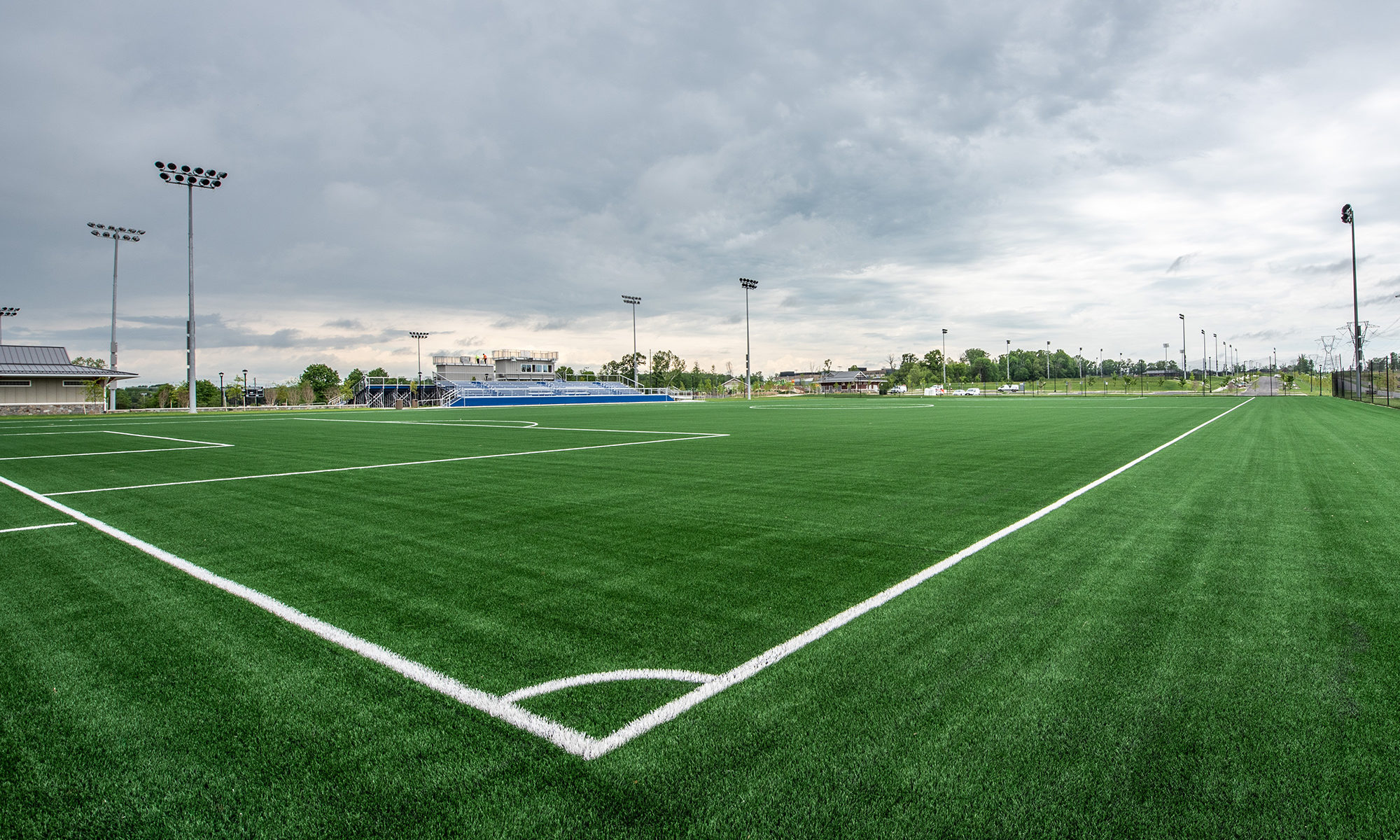 A field at Hal and Berni Hanson Regional Park